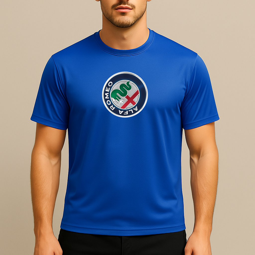Men's Alfa Romeo Car Polyester T-Shirt